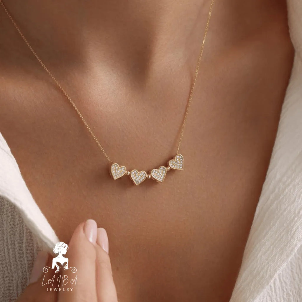 2-in-1 Magnetic Four Leaf Clover Necklace