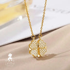 2-in-1 Magnetic Four Leaf Clover Necklace