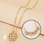 2-in-1 Magnetic Four Leaf Clover Necklace