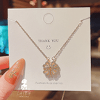 2-in-1 Magnetic Four Leaf Clover Necklace